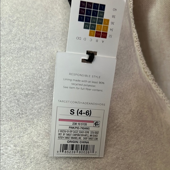 Women's Pink Bralette - Picture 3 of 4